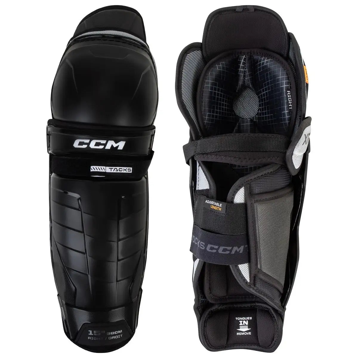 CCM Tacks XR Senior Hockey Shin Guards