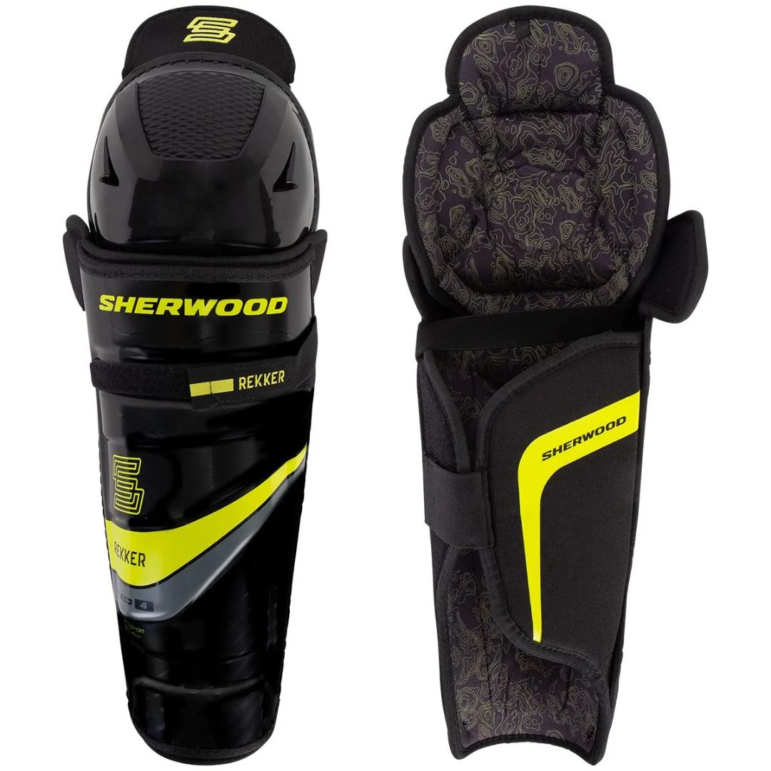 Sherwood Rekker Legend 4 Senior Hockey Shin Guards