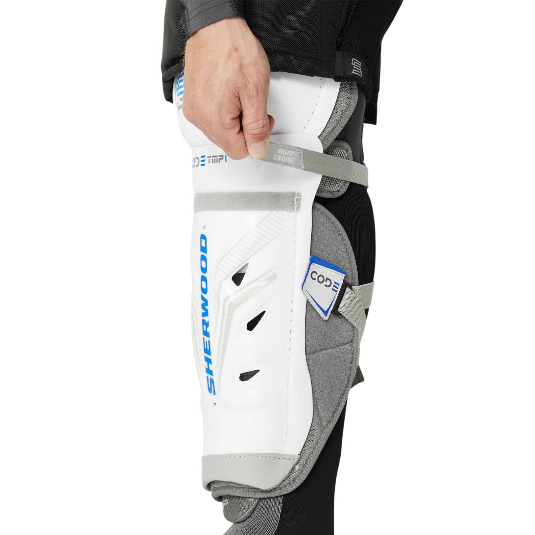 Sherwood Code TMP 1 Senior Hockey Shin Guards