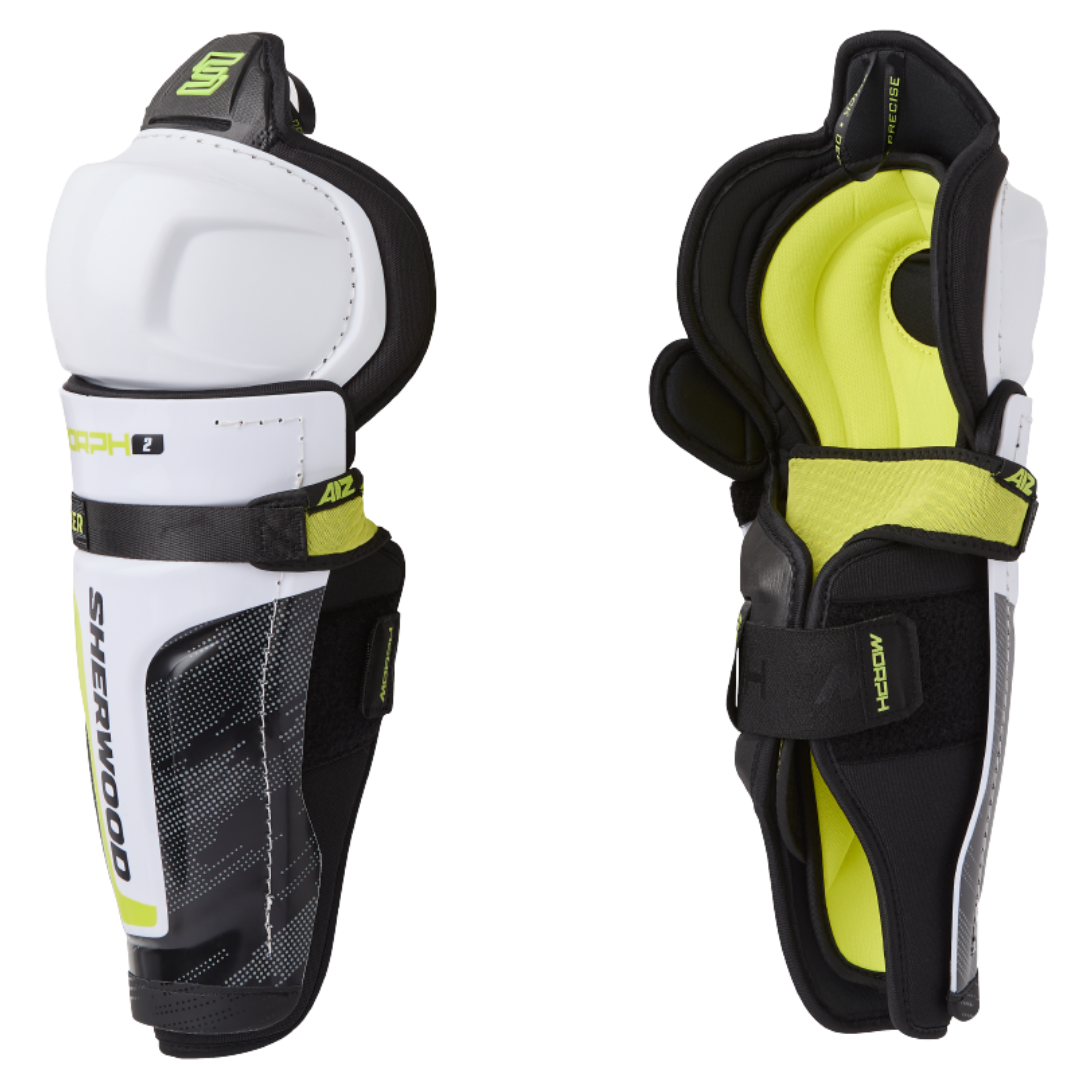 Sherwood Rekker Morph 2 Junior Hockey Shin Guards