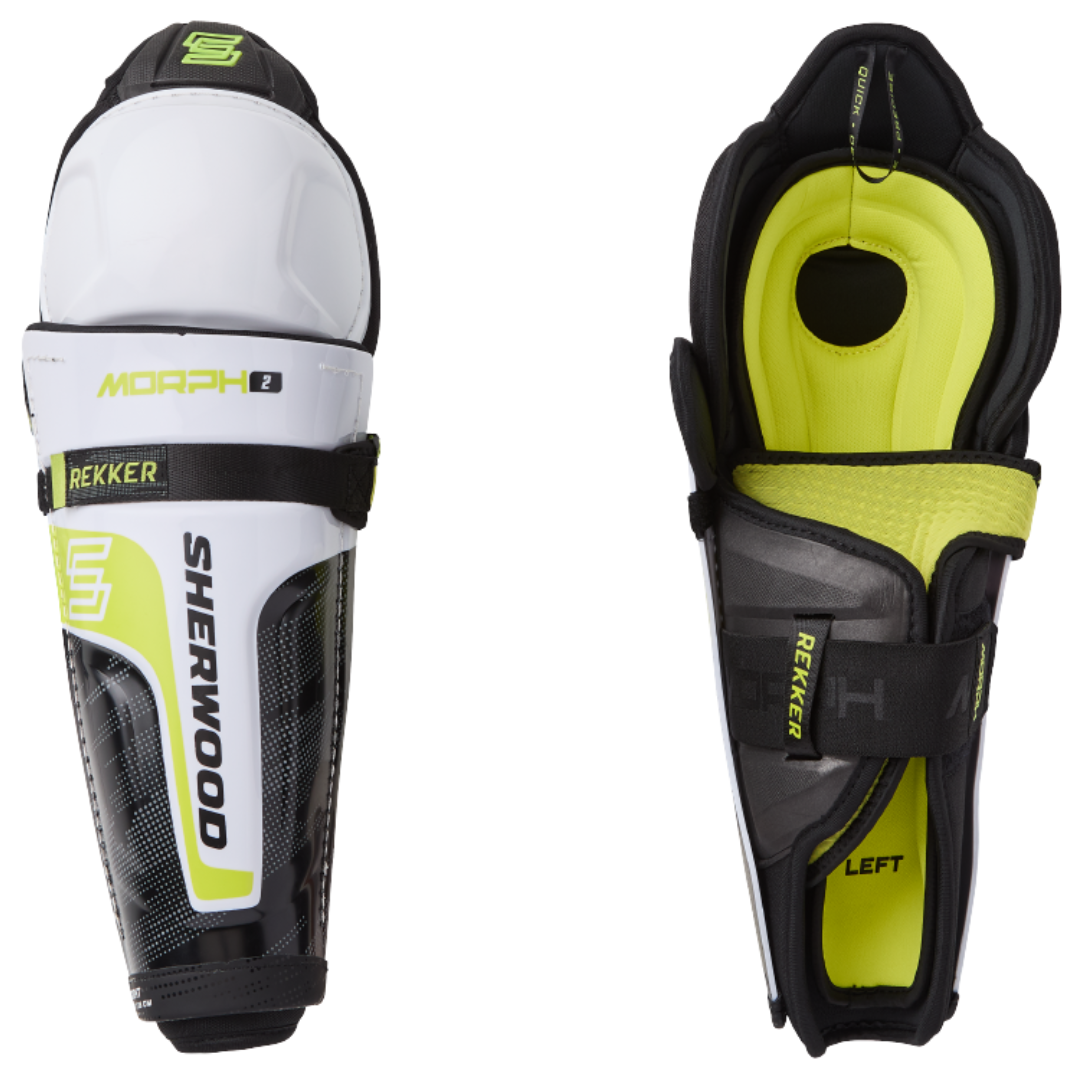 Sherwood Rekker Morph 2 Junior Hockey Shin Guards