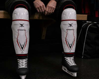 TronX Force Senior Hockey Shin Guards