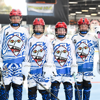 Alkali Cele Air Junior Hockey Gloves