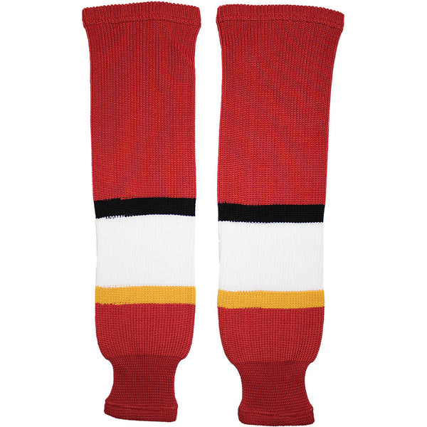 Calgary Flames Knitted Ice Hockey Socks (TronX SK200)