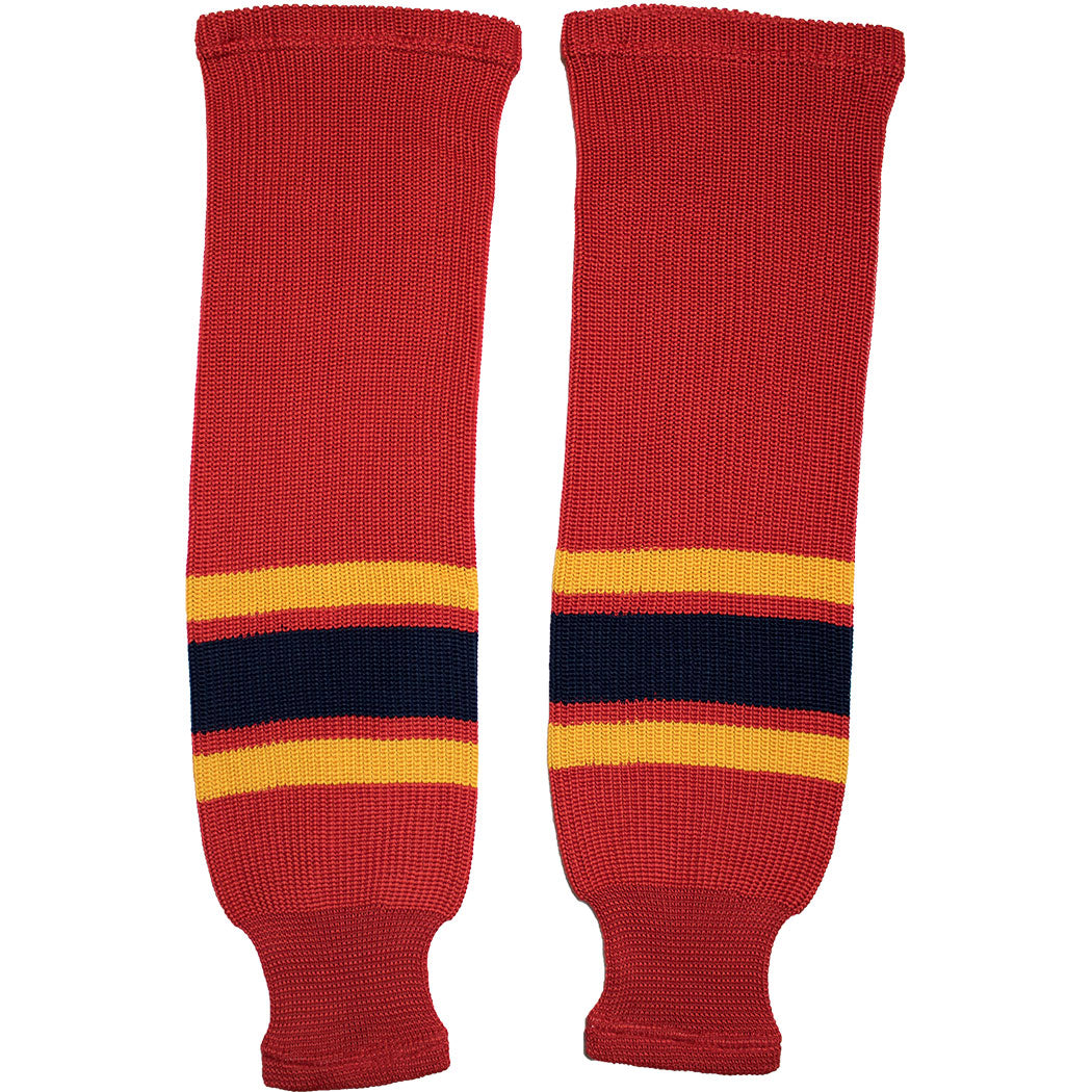 Florida Panthers Knitted Ice Hockey Socks (TronX SK200)