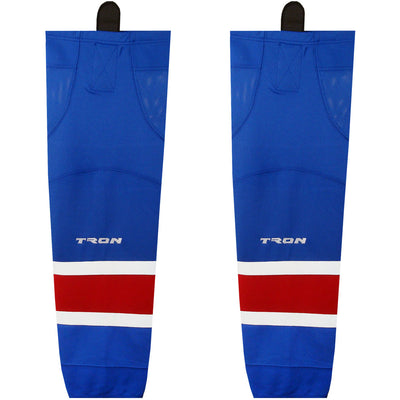 New York Rangers Dry Fit Hockey Socks - TronX SK300 NHL Team