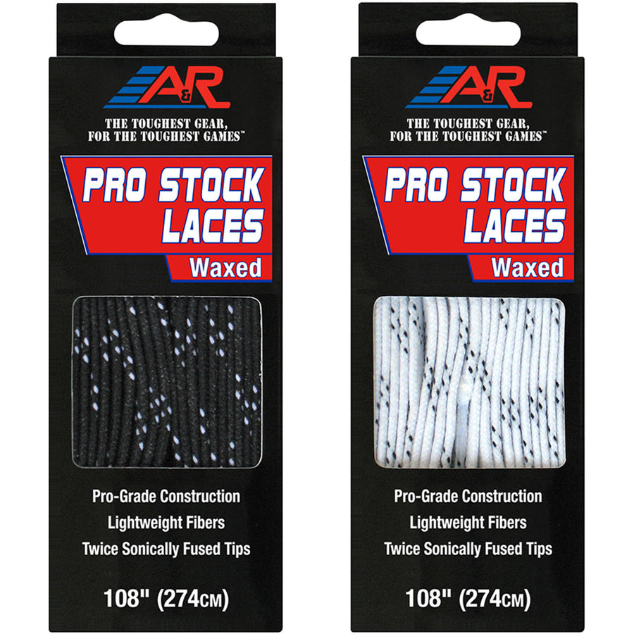 A&R Pro Stock Waxed Hockey Skate Laces