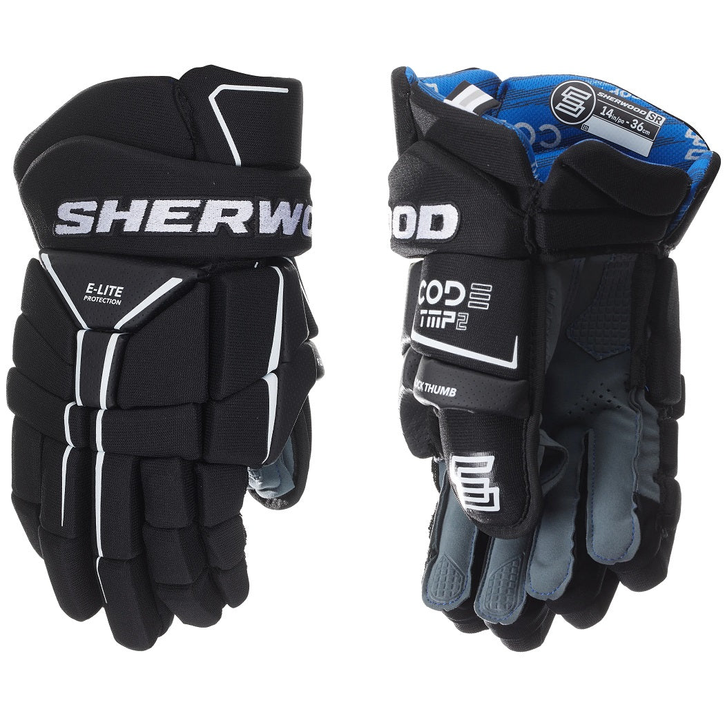 Sherwood Code TMP 2 Senior Hockey Gloves