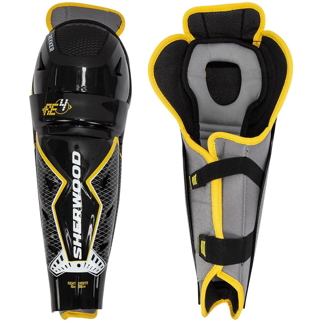 Sherwood Rekker Element 4 Junior Hockey Shin Guards