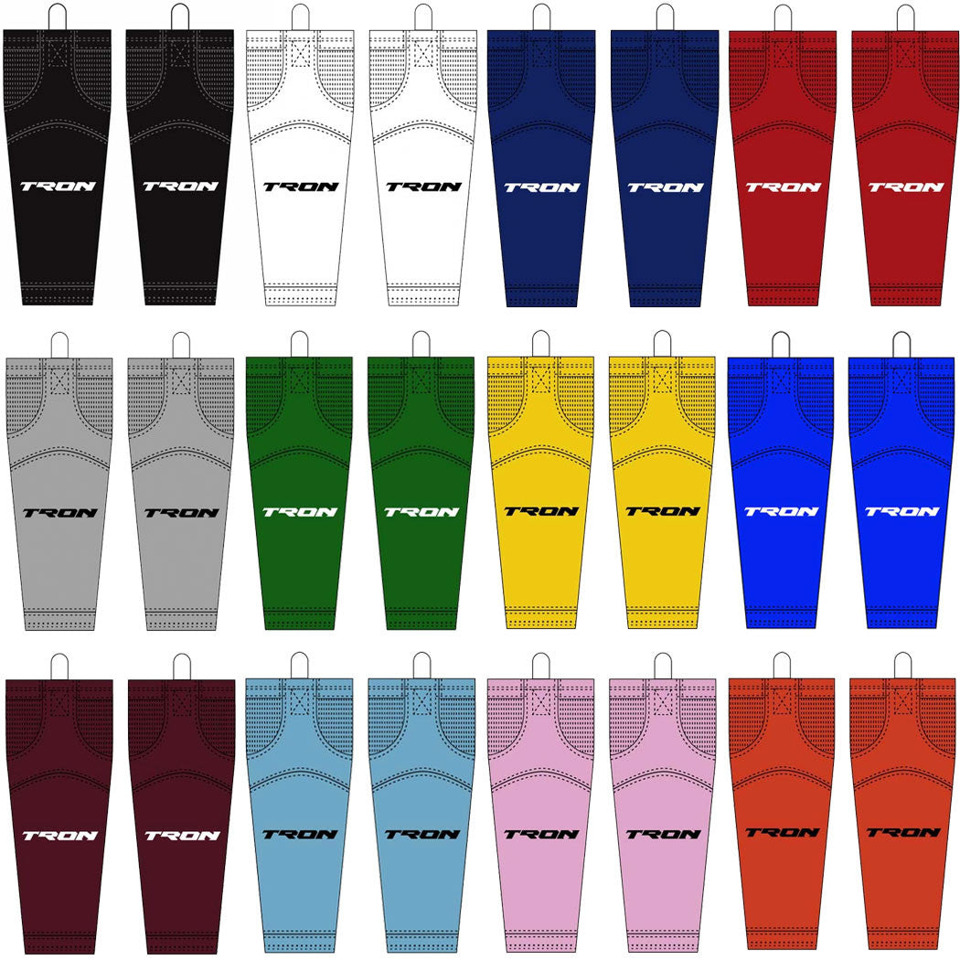Solid Color Hockey Socks Tron SK100