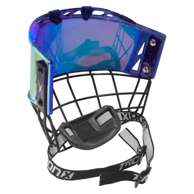 TronX S920 Revo Red Mirrored Hybrid Senior Face Cage Shield & Visor