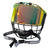 TronX S920 Revo Red Mirrored Hybrid Senior Face Cage Shield & Visor