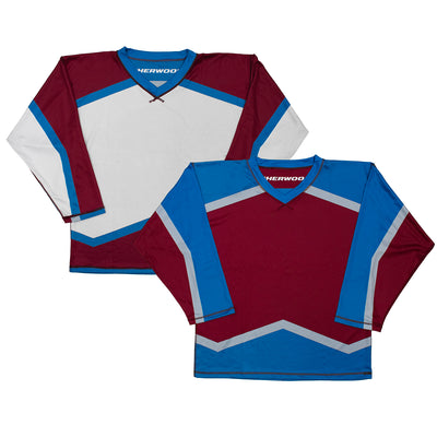 Sherwood SPR300 Colorado Avalanche NHL Replica Reversible Hockey Jerseys