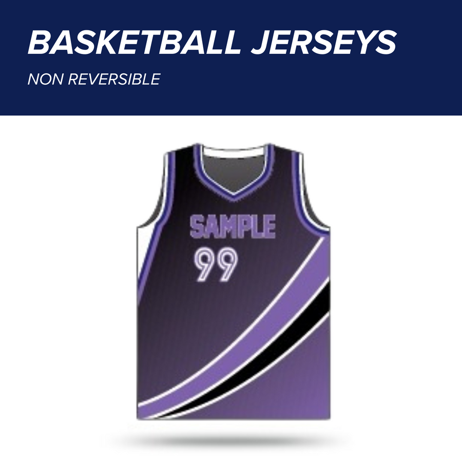 Non Reversible Basketball Jerseys - Your Design