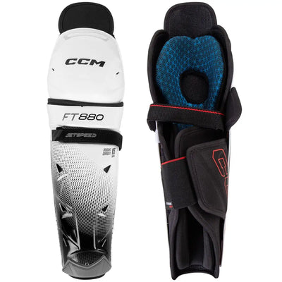 CCM Jetspeed FT880 Junior Hockey Shin Guards