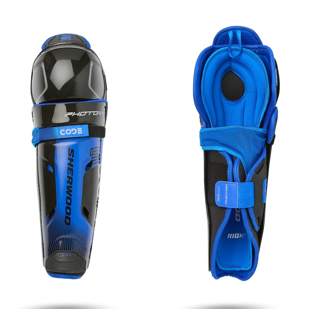 Sherwood Code Photon 2 Senior Hockey Shin Guards