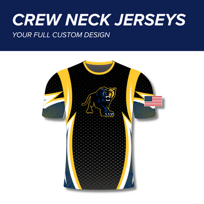 Crew Neck Jerseys - Your Design