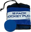 TronX Youth Mite Blue 4oz Ice Hockey Pucks - 12 Pack