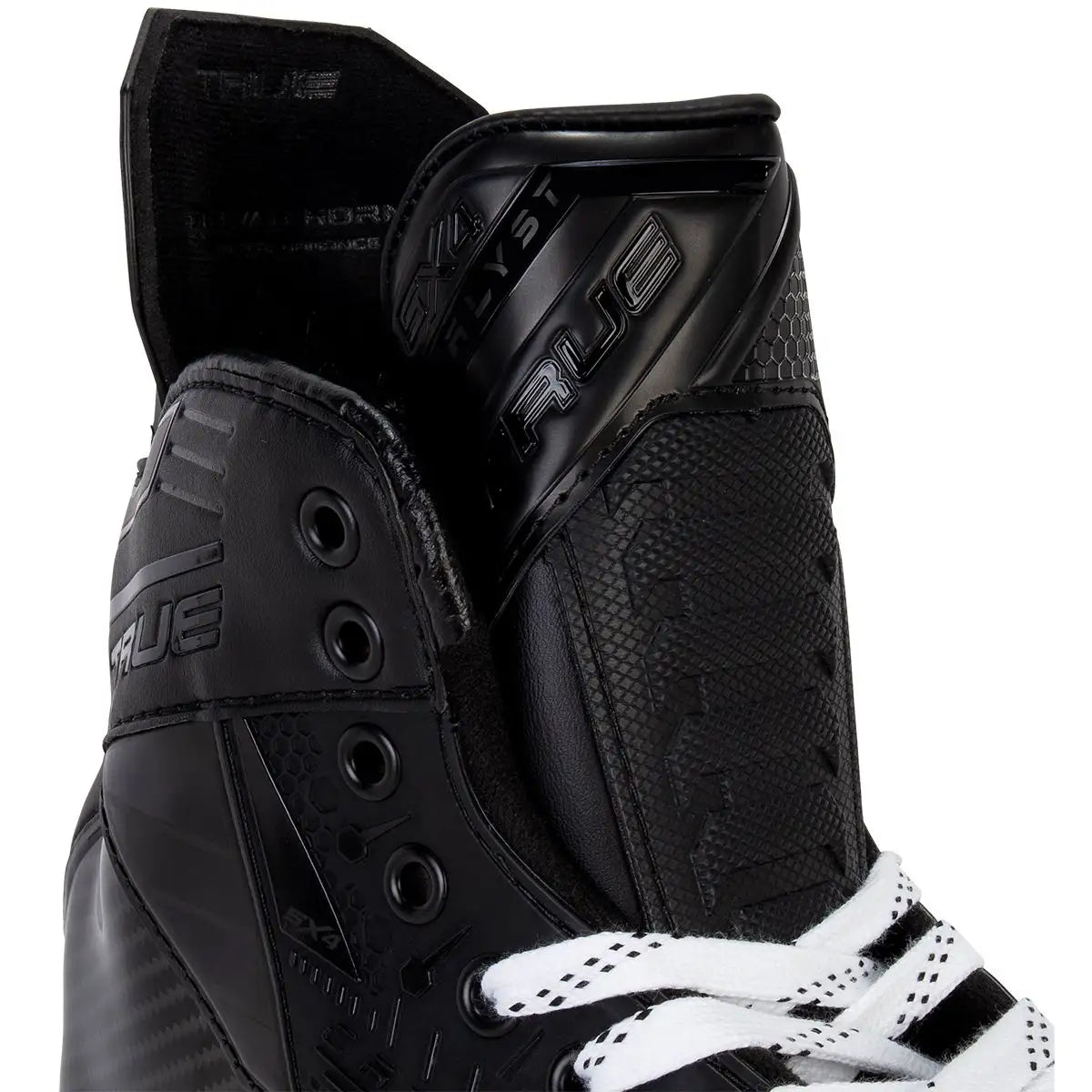 True Catalyst 5X4 Senior Ice Hockey Skates - Blackout