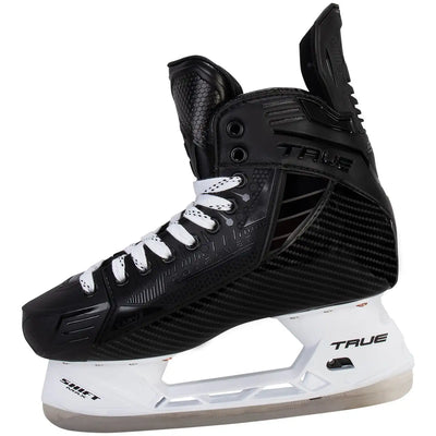 True Catalyst 5X4 Senior Ice Hockey Skates - Blackout