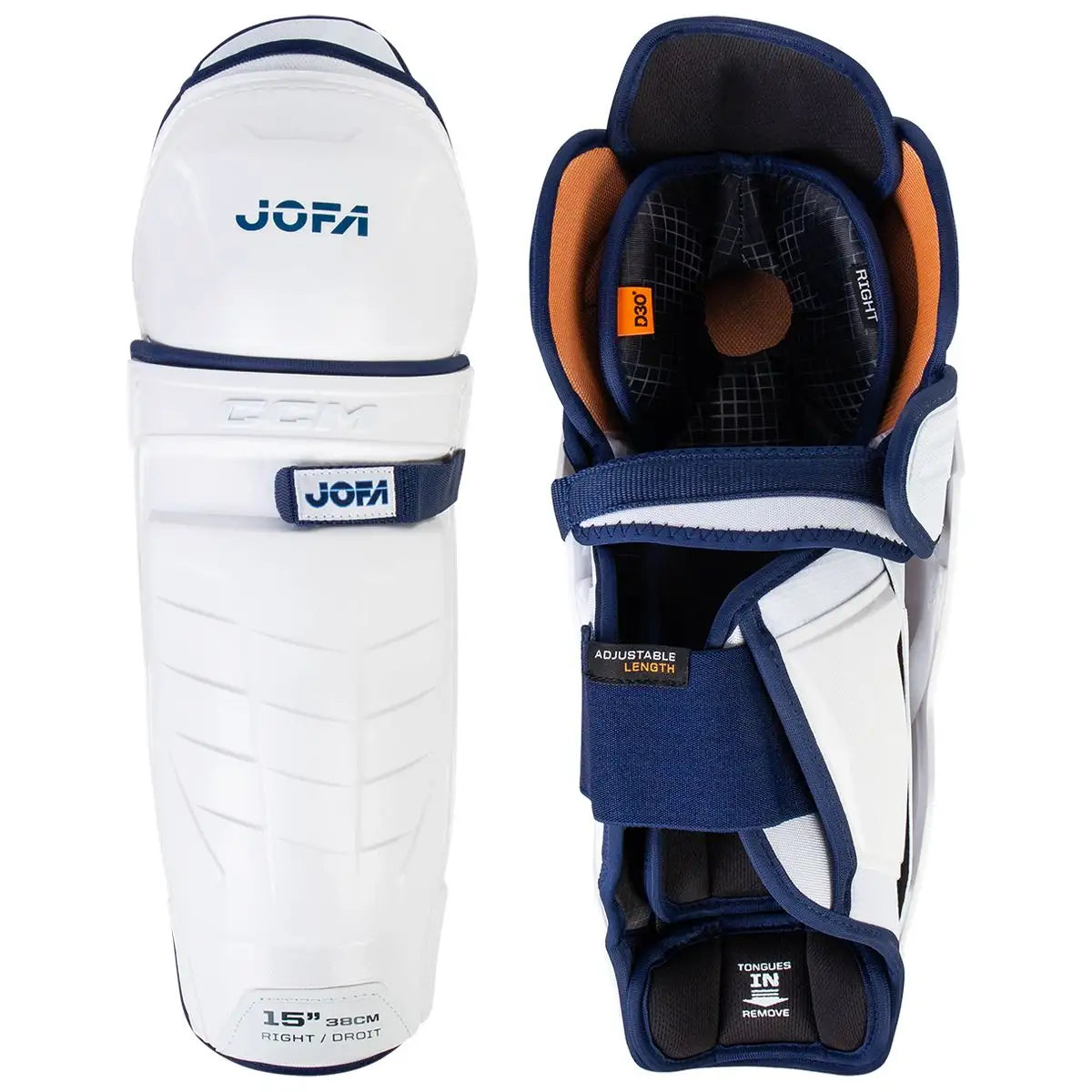 CCM Jofa Senior Hockey Shin Guards