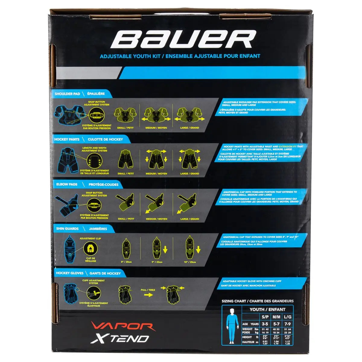Bauer Vapor Xtend Youth Hockey Starter Kit