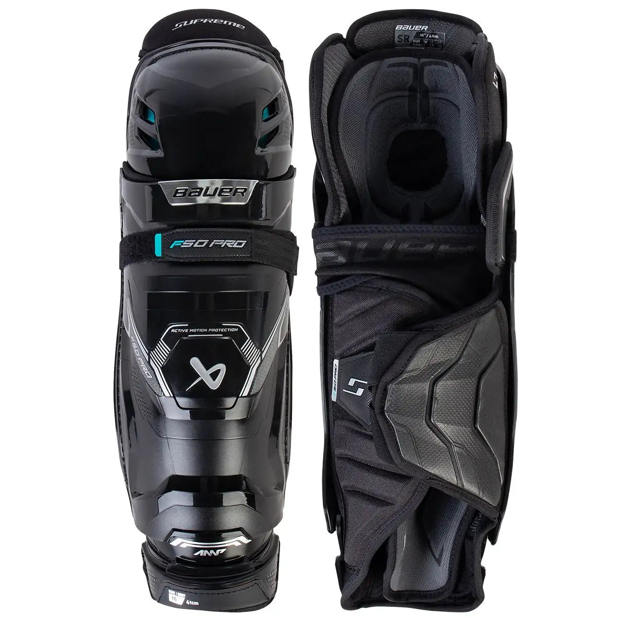 Bauer Supreme F50 Pro Senior Hockey Shin Guards
