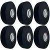 TronX Black Cloth Hockey Tape (6 Pack)