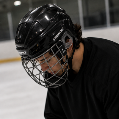 TronX Stryker Hockey Helmet Combo