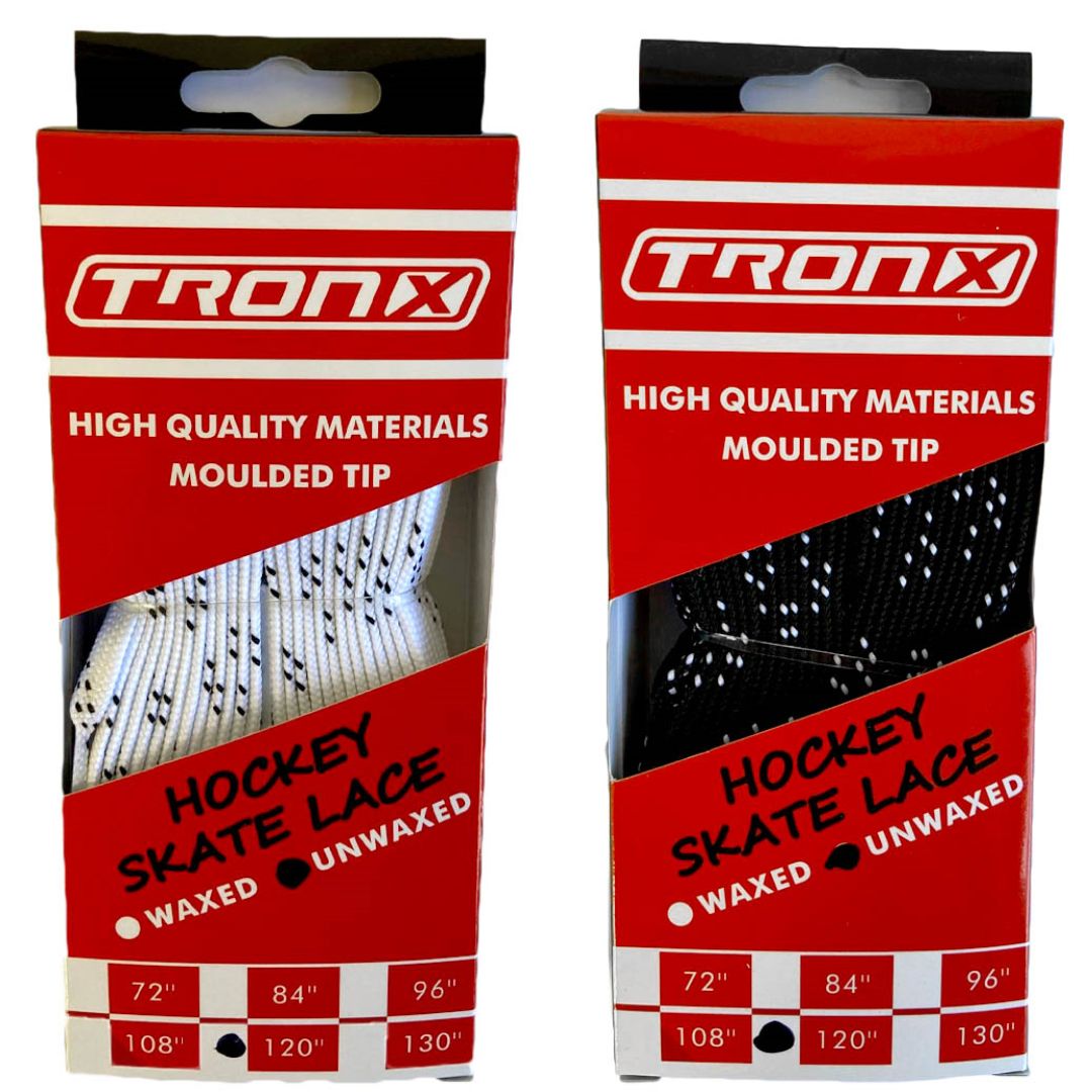 White Light Waxed Hockey Skate Laces 84 White Light Waxed Hockey Skate Laces 84
