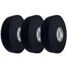 TronX Black Cloth Hockey Tape (3 Pack)