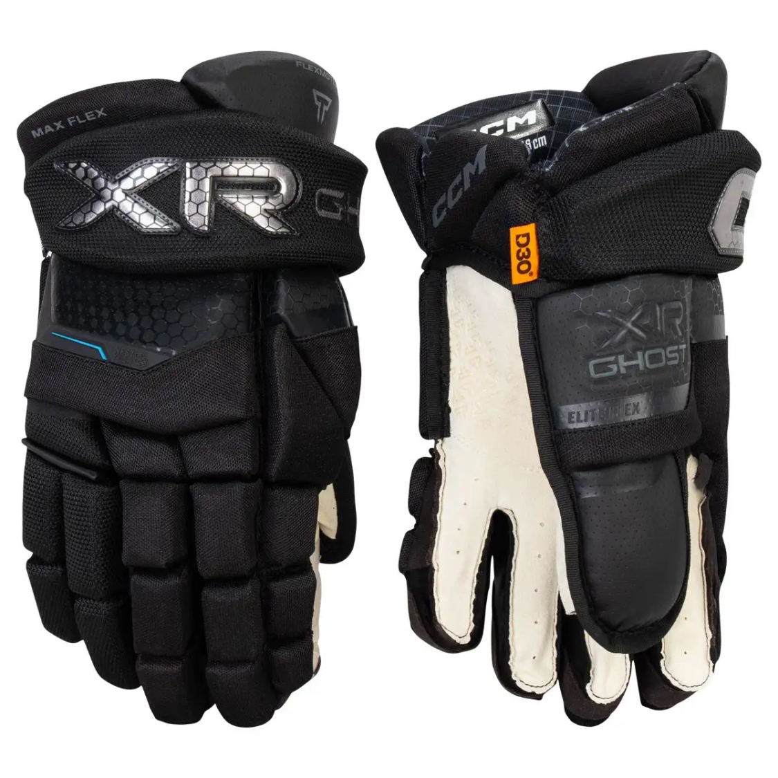 CCM Tacks XR Ghost Senior Hockey Gloves