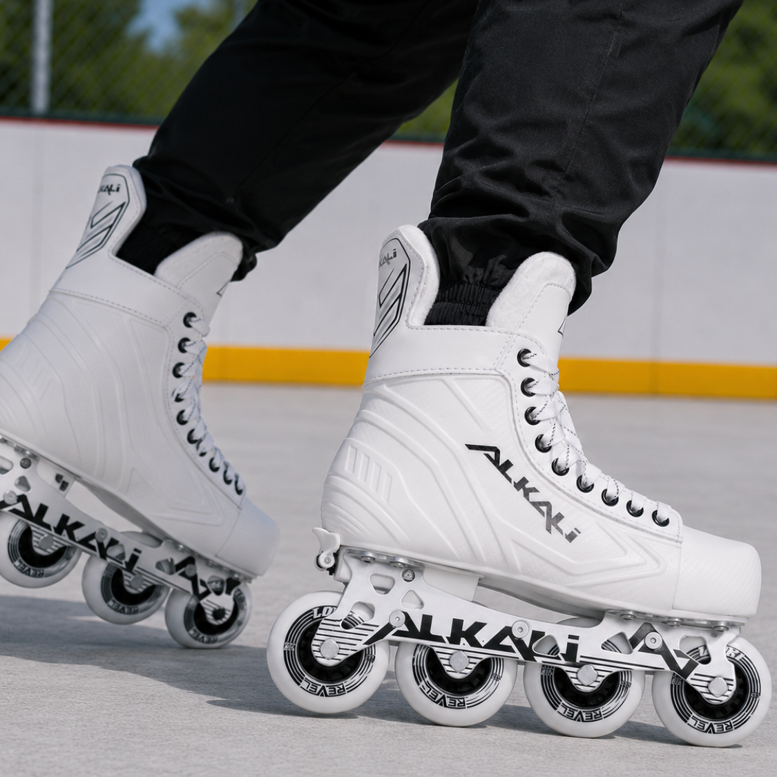 Alkali Cele Adjustable Youth Roller Hockey Skates