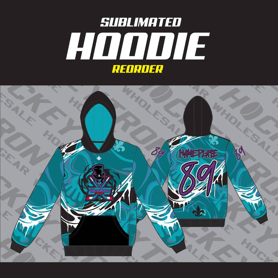 Custom Sublimated Hockey Hoodies - Reorder