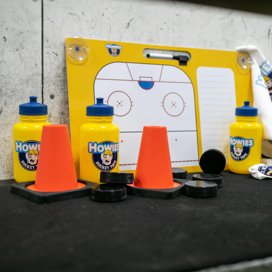 Howies Hockey Pop Top Water Bottle