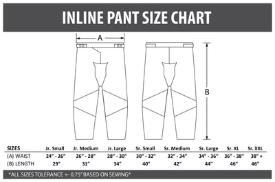 Custom Sublimated Inline Hockey Pants - Reorder