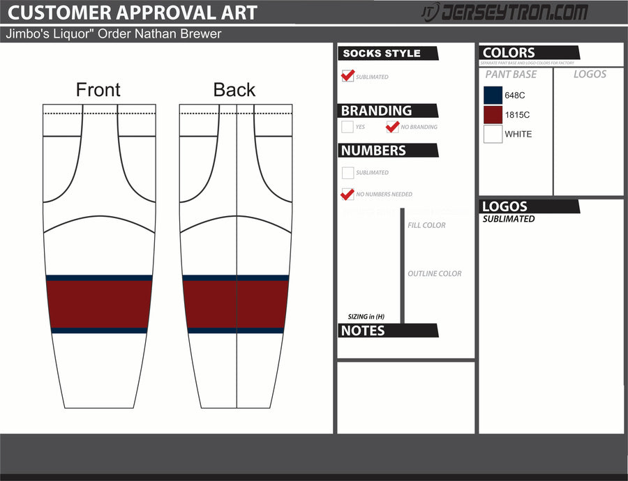 Jimbo's Liquor Light Socks