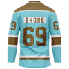 TronX Sudbury Blueberry Bulldogs Shore Blue Hockey Jerseys