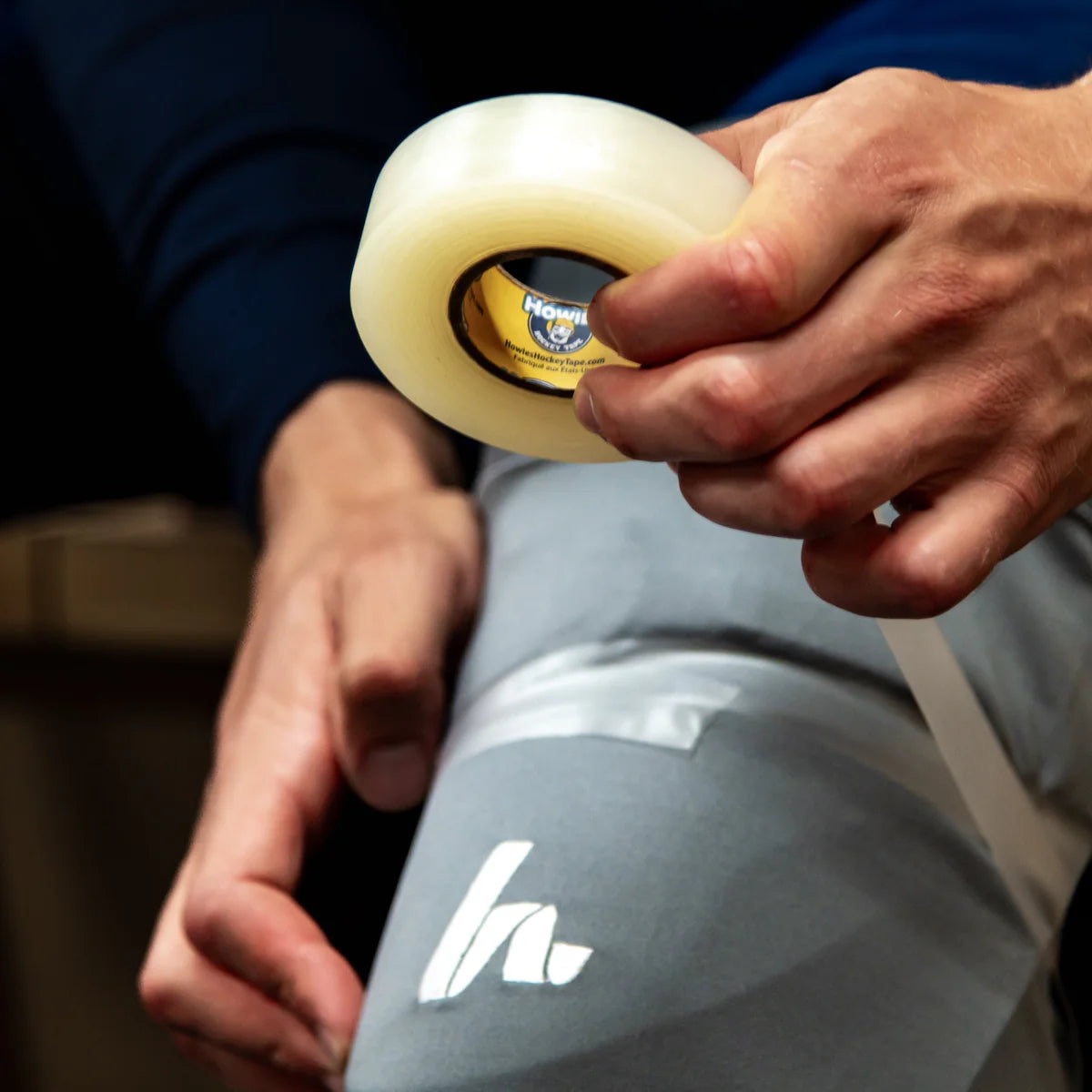 Howies Clear Poly Shin Pad Hockey Tape