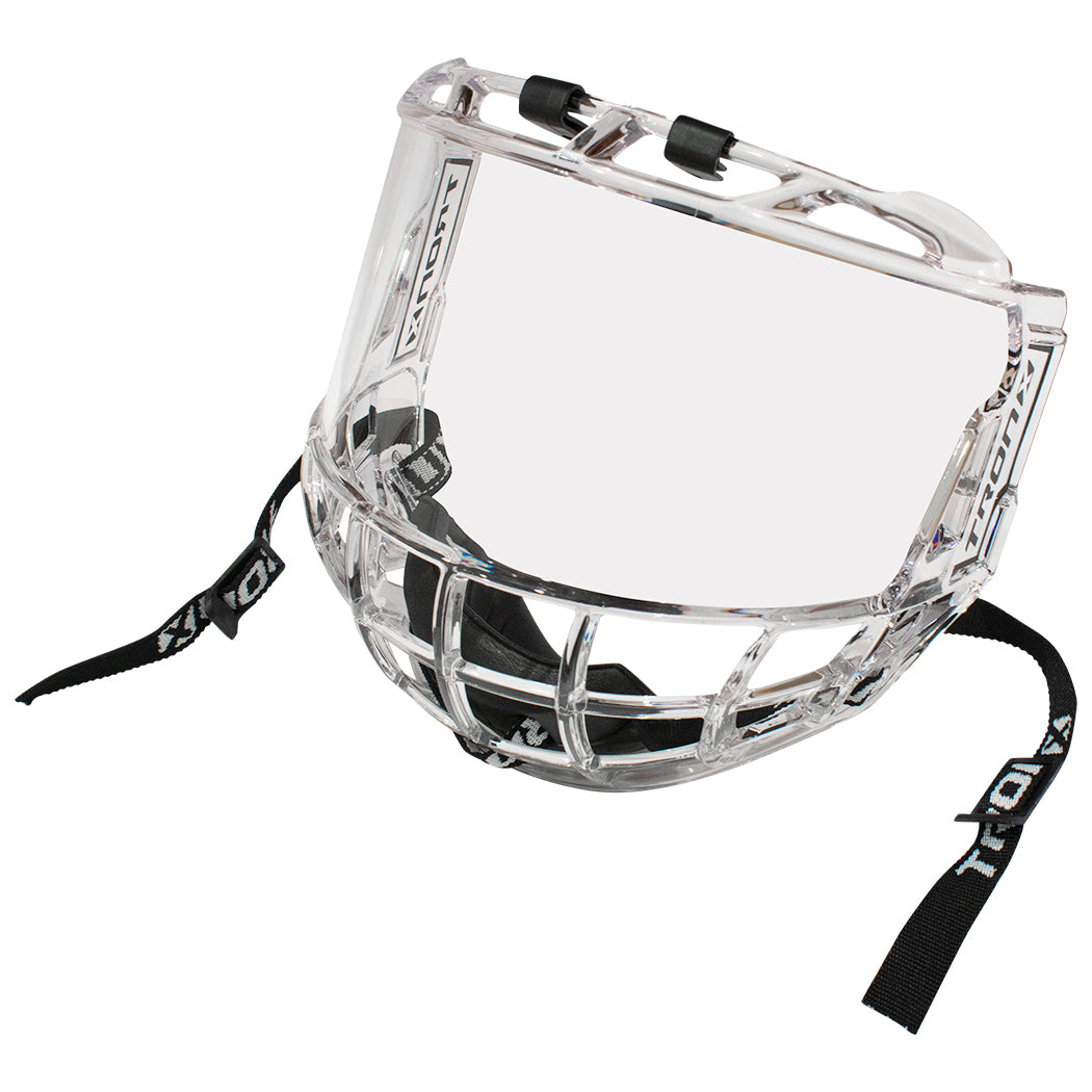 TronX S980 Clear Junior Hockey Full Face Shield Visor