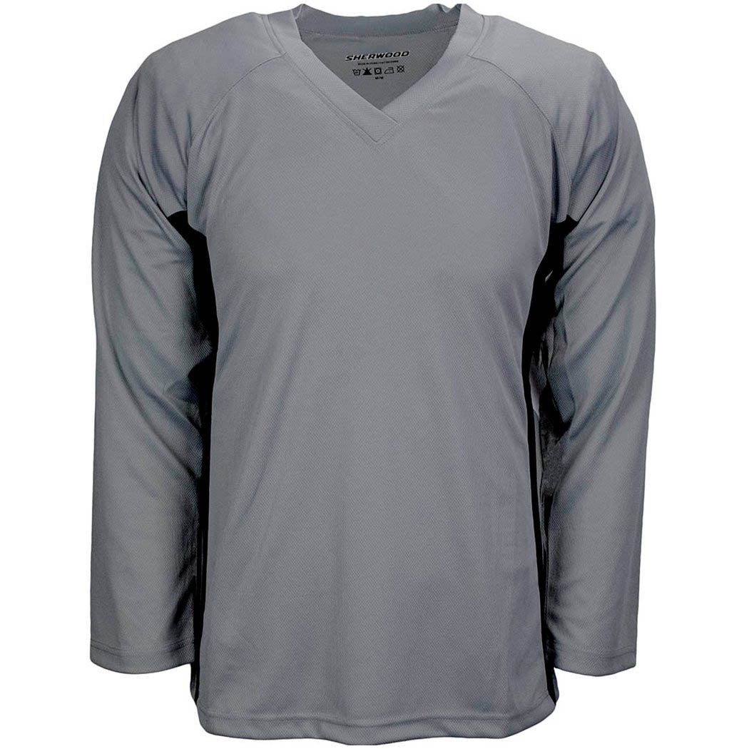 Sherwood SW200 Three Tone Team Hockey Jerseys - Grey