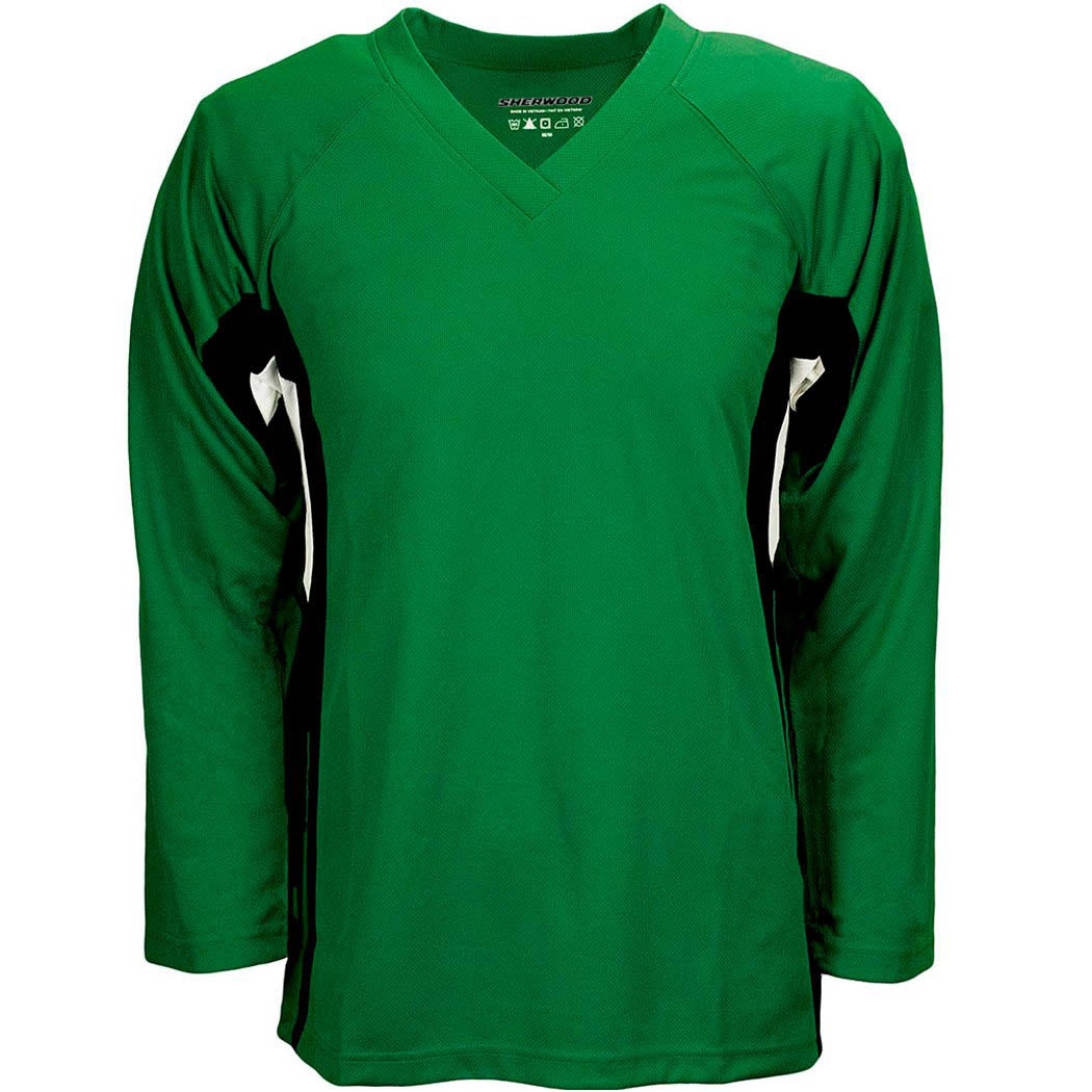 Sherwood SW200 Three Tone Team Hockey Jerseys - Green
