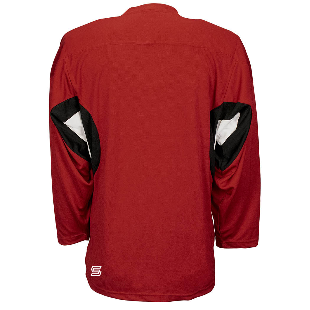 Sherwood SW200 Three Tone Team Hockey Jerseys - Red