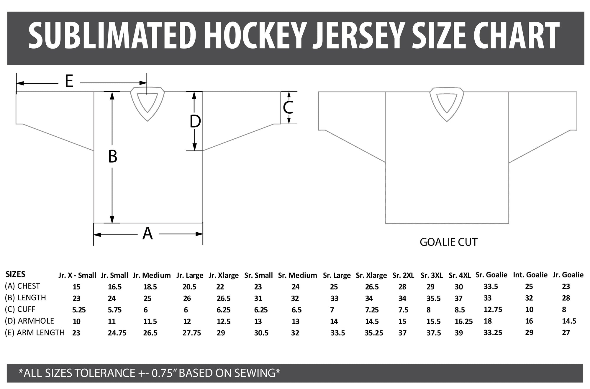 Custom Sublimated Hockey Jerseys - Reorder