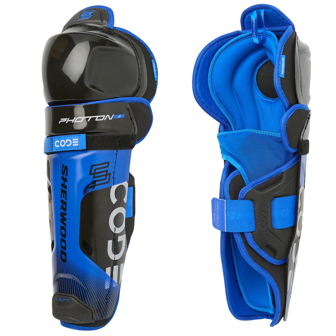 Sherwood Code Photon 2 Senior Hockey Shin Guards