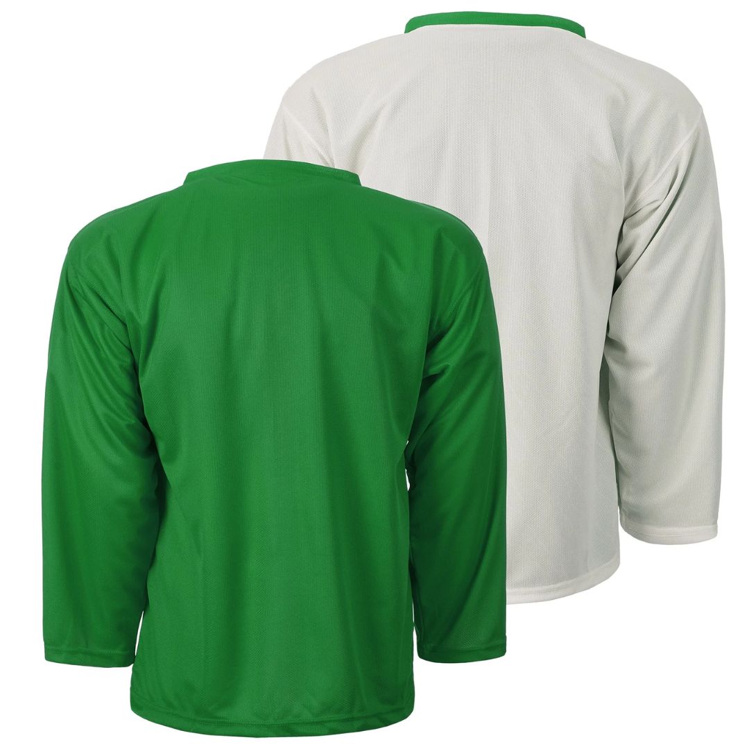 Sherwood SW300 Reversible Hockey Practice Jerseys - Green/White