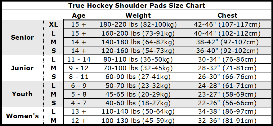 True XCore XC9 Senior Hockey Shoulder Pads