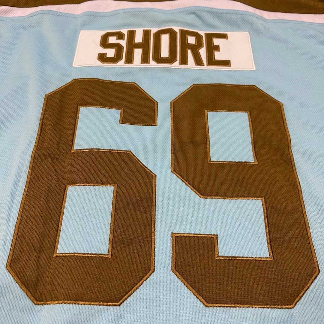 TronX Bulldogs Shore Stitched Embroidery Adult Hockey Jerseys