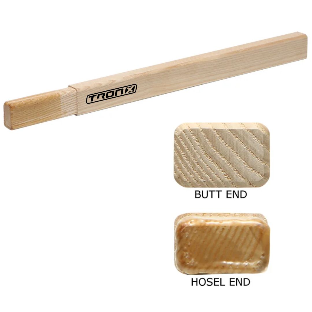 TronX Wooden Hockey Stick Traditional End Plugs
