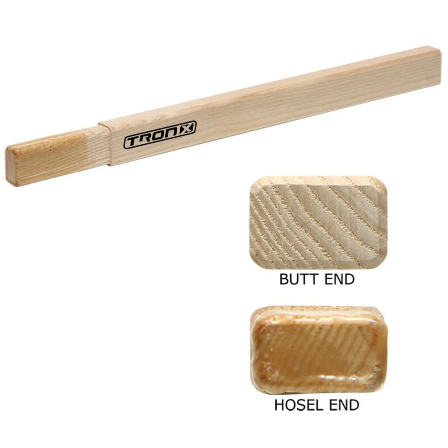 TronX Wooden Hockey Stick Traditional End Plugs